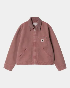 Womens OG Detroit Jacket | Dusky Pink / Dusky Pink (stone canvas) Carhartt WIP