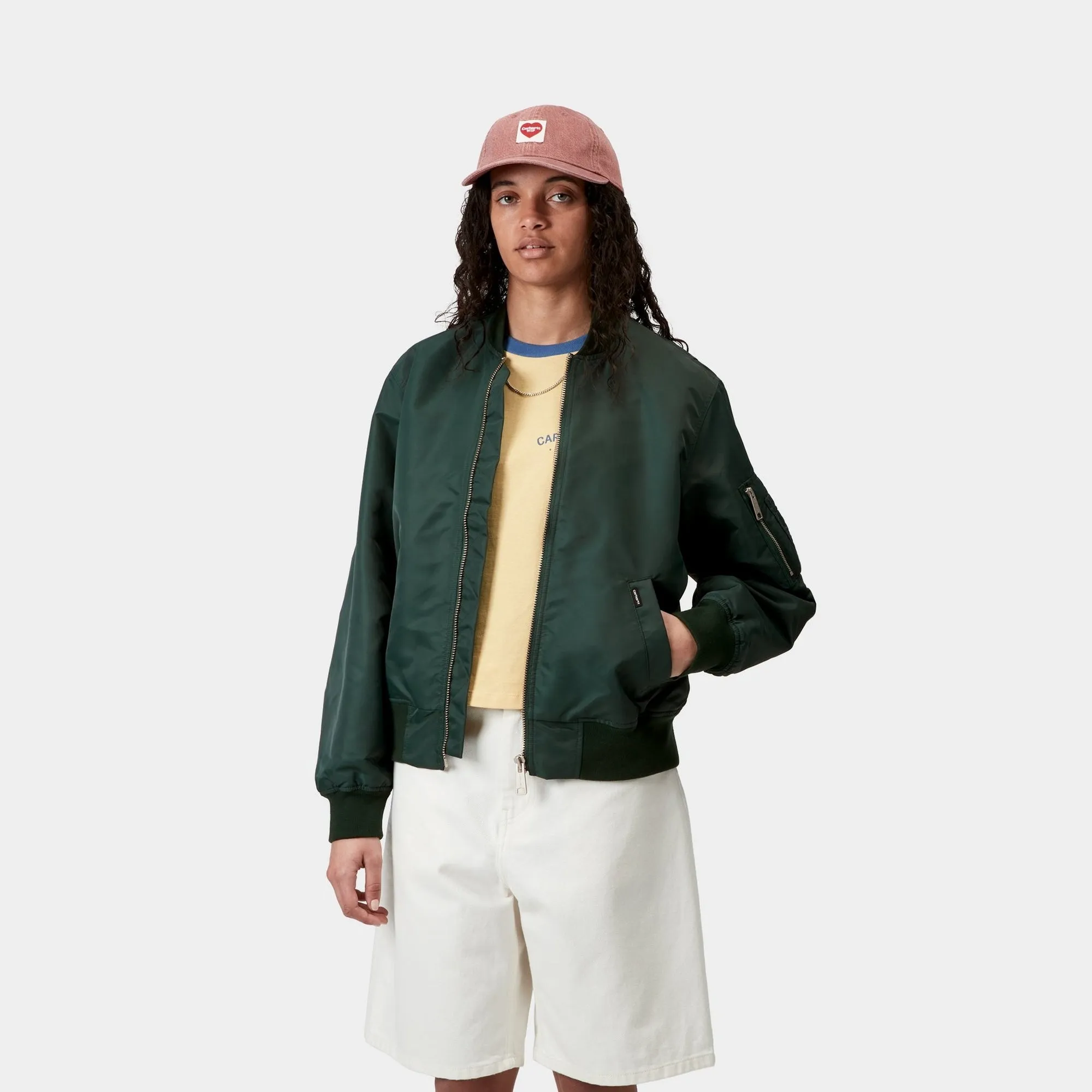 Womens Otley Bomber | Conifer Carhartt WIP