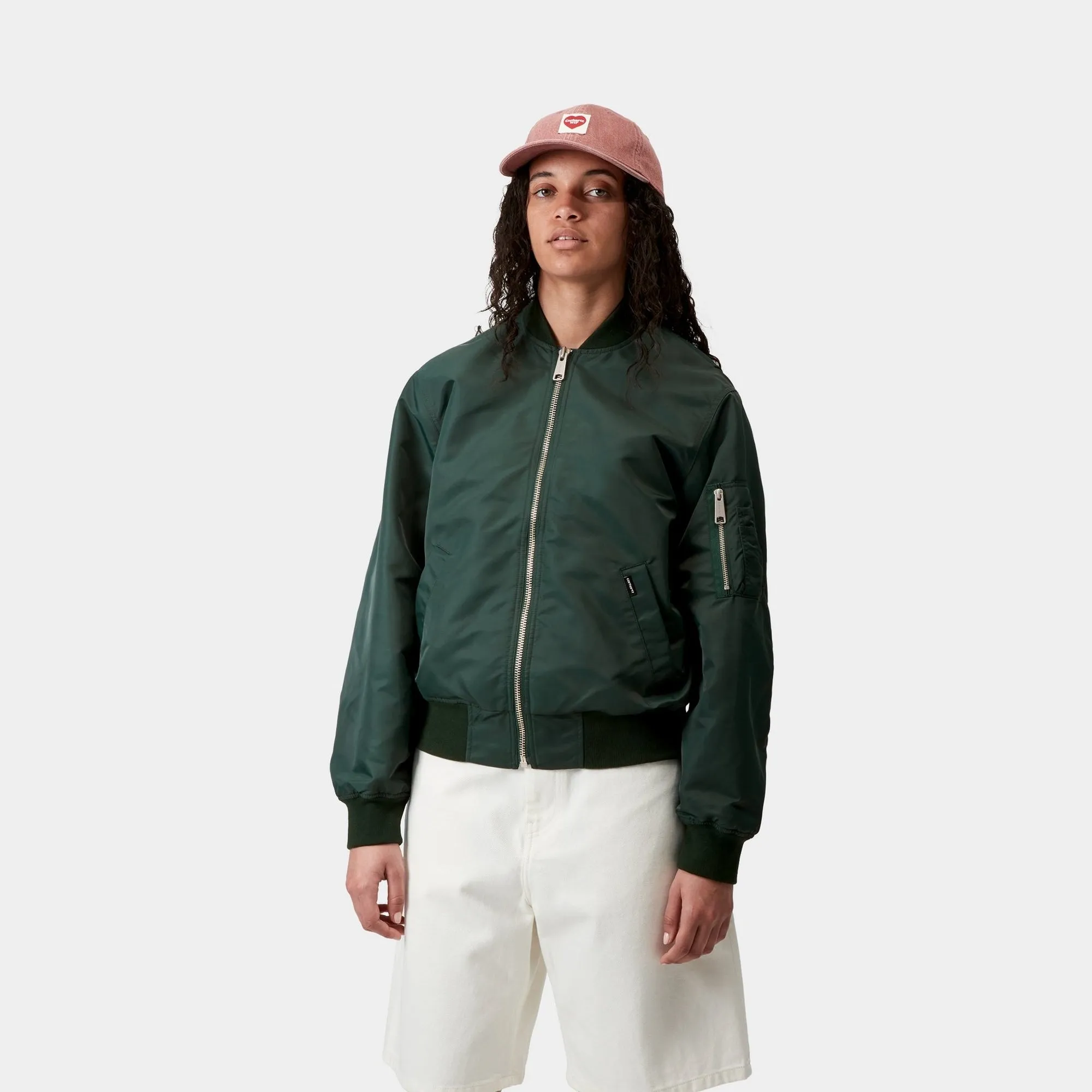 Womens Otley Bomber | Conifer Carhartt WIP