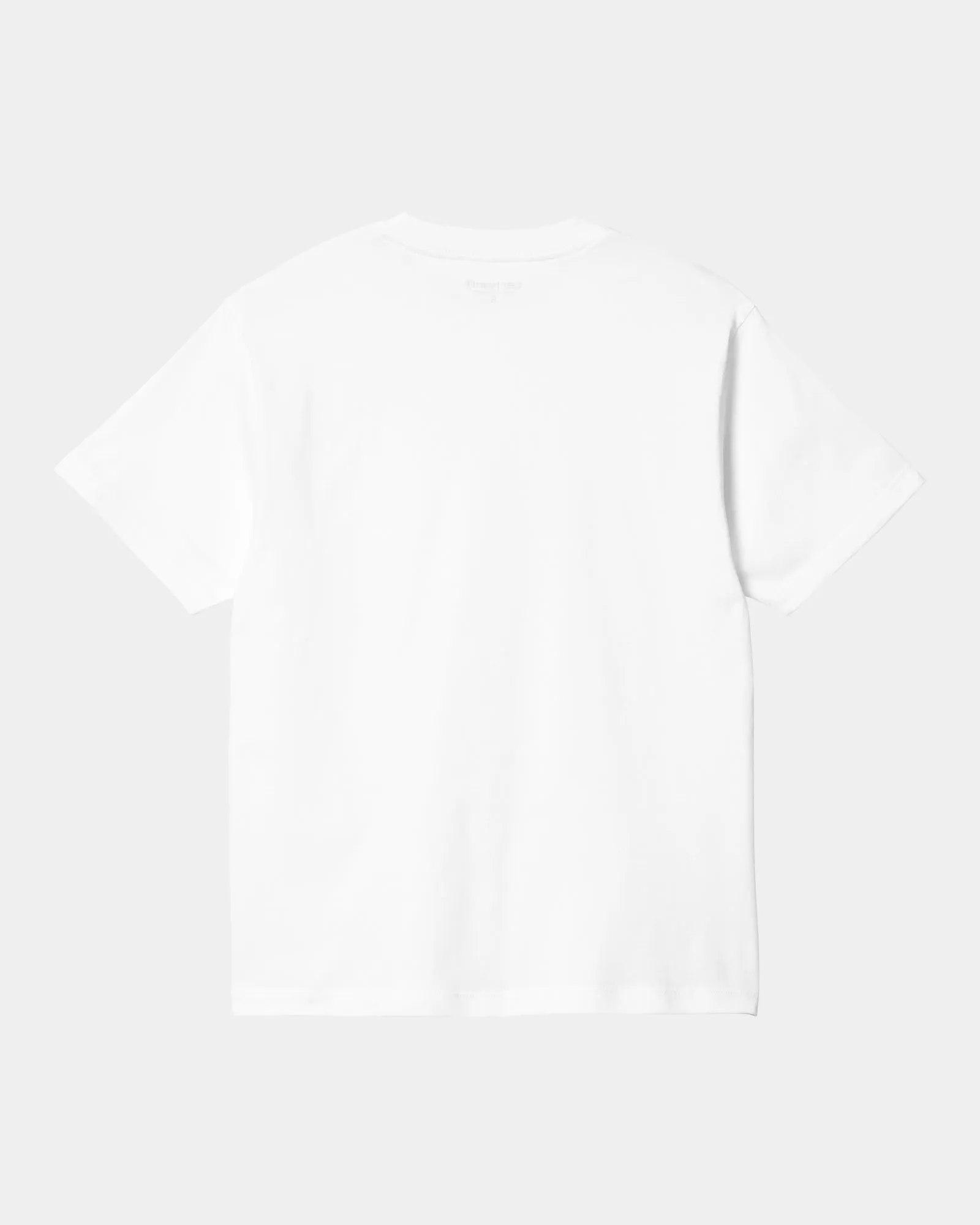 Womens Pocket Heart T-Shirt | White / Black Carhartt WIP