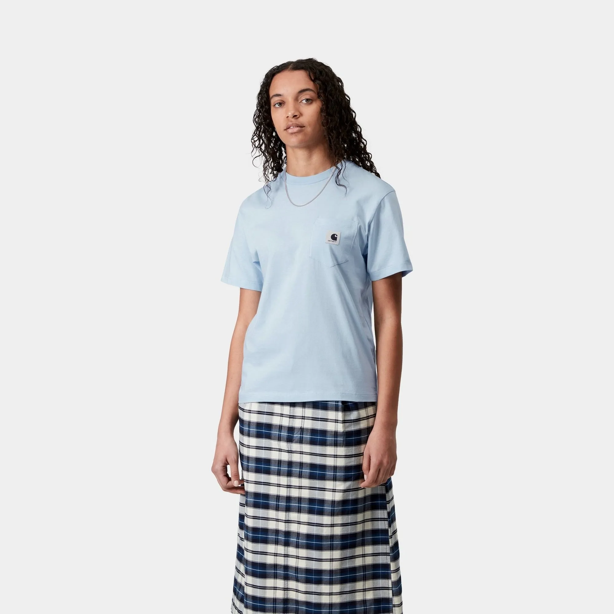 Womens Pocket T-Shirt | Air Sky Carhartt WIP
