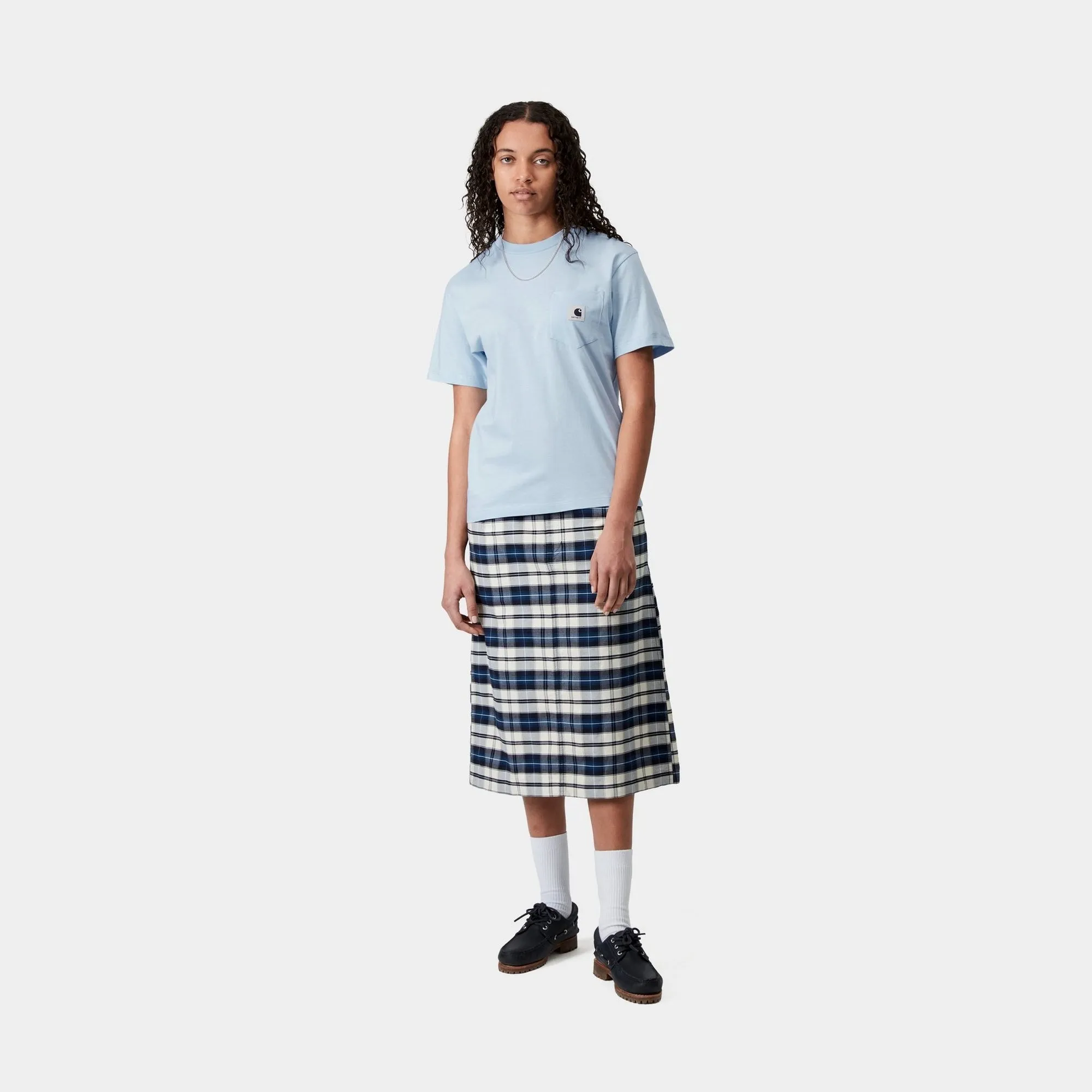 Womens Pocket T-Shirt | Air Sky Carhartt WIP