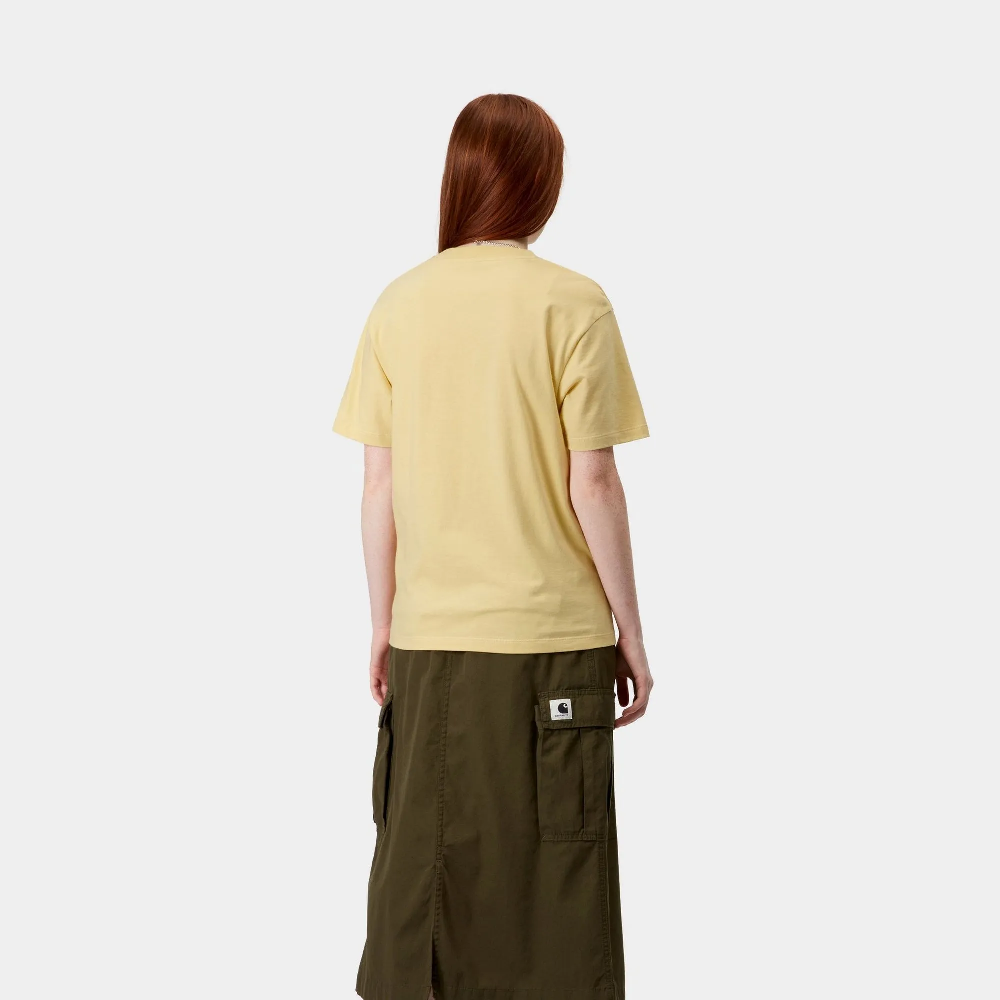 Womens Pocket T-Shirt | Air Yellow Carhartt WIP