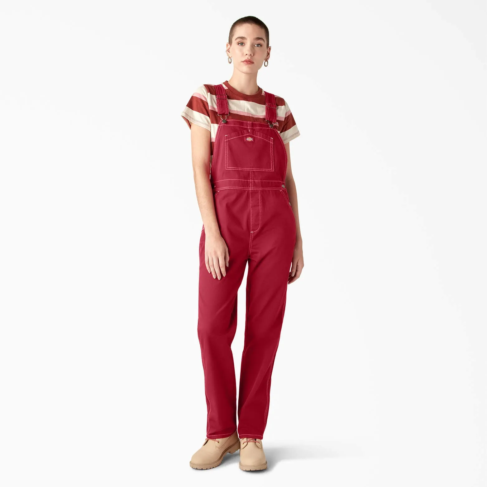 Womens Regular Fit Bib Overalls