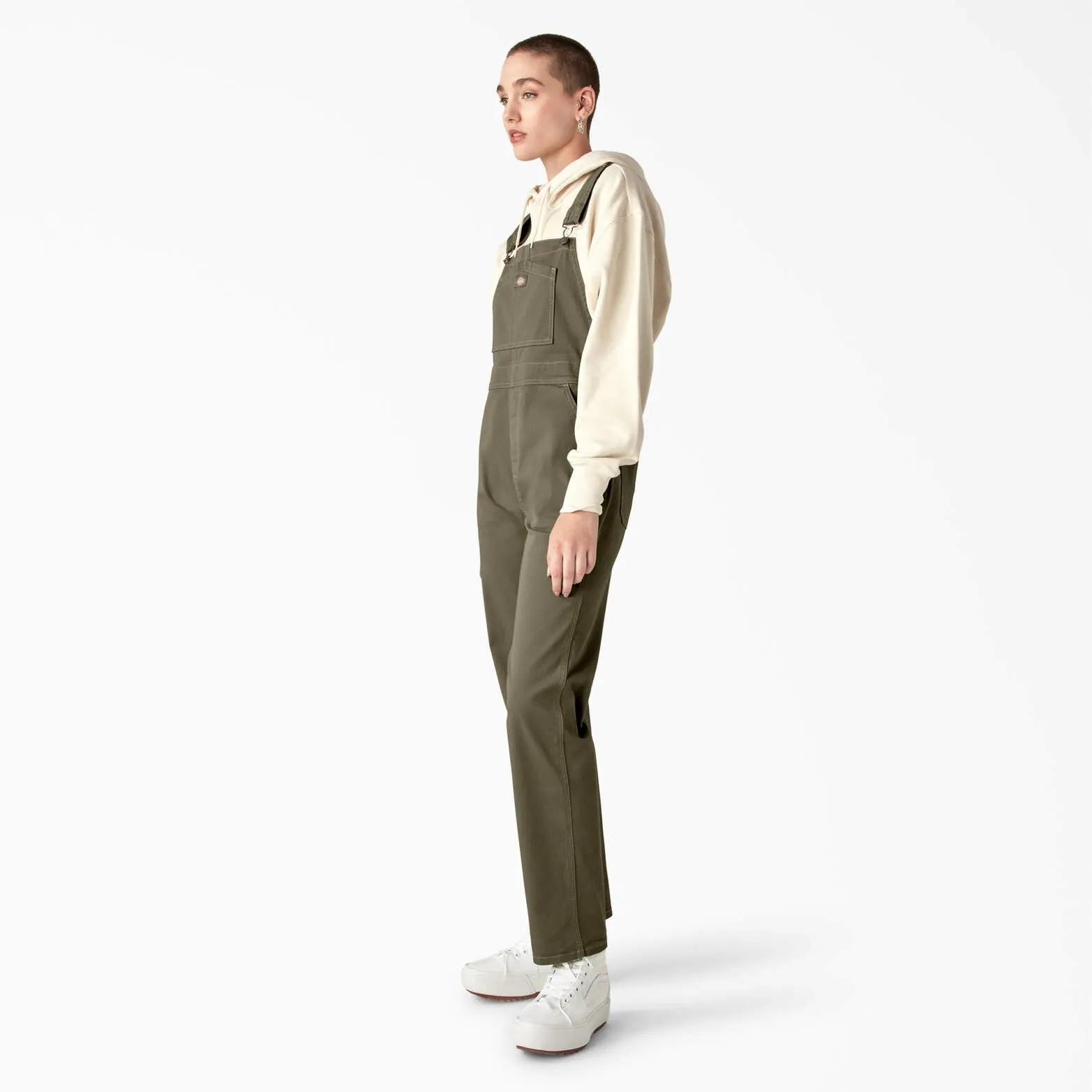 Womens Regular Fit Bib Overalls