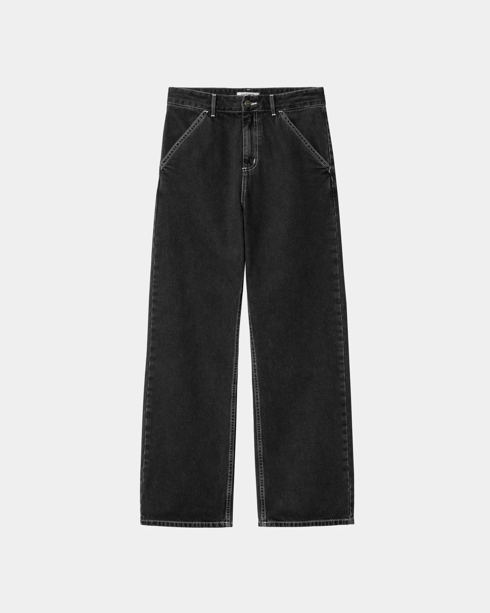 Womens Simple Pant | Black (stone washed) Carhartt WIP