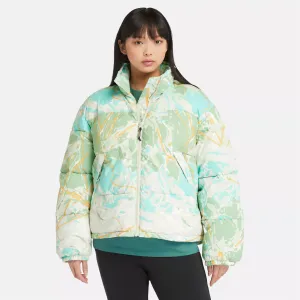 Womens Ski School Water-Repellent Puffer Jacket