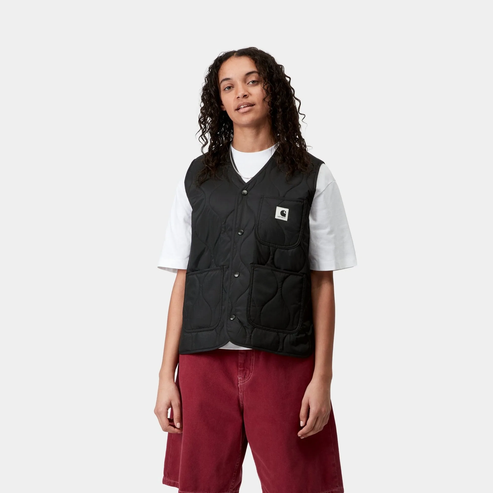 Womens Skyler Vest | Black Carhartt WIP
