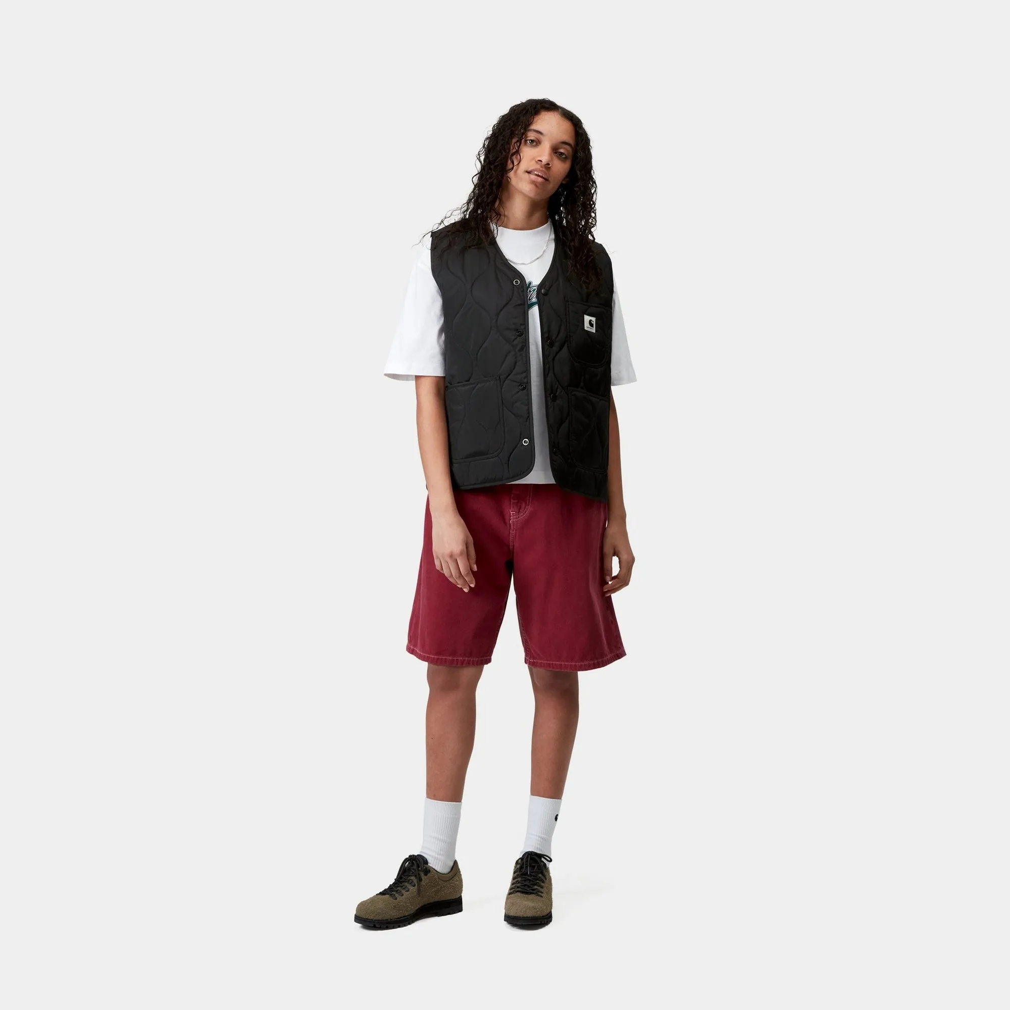 Womens Skyler Vest | Black Carhartt WIP