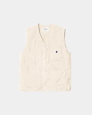 Womens Skyler Vest | Natural Carhartt WIP