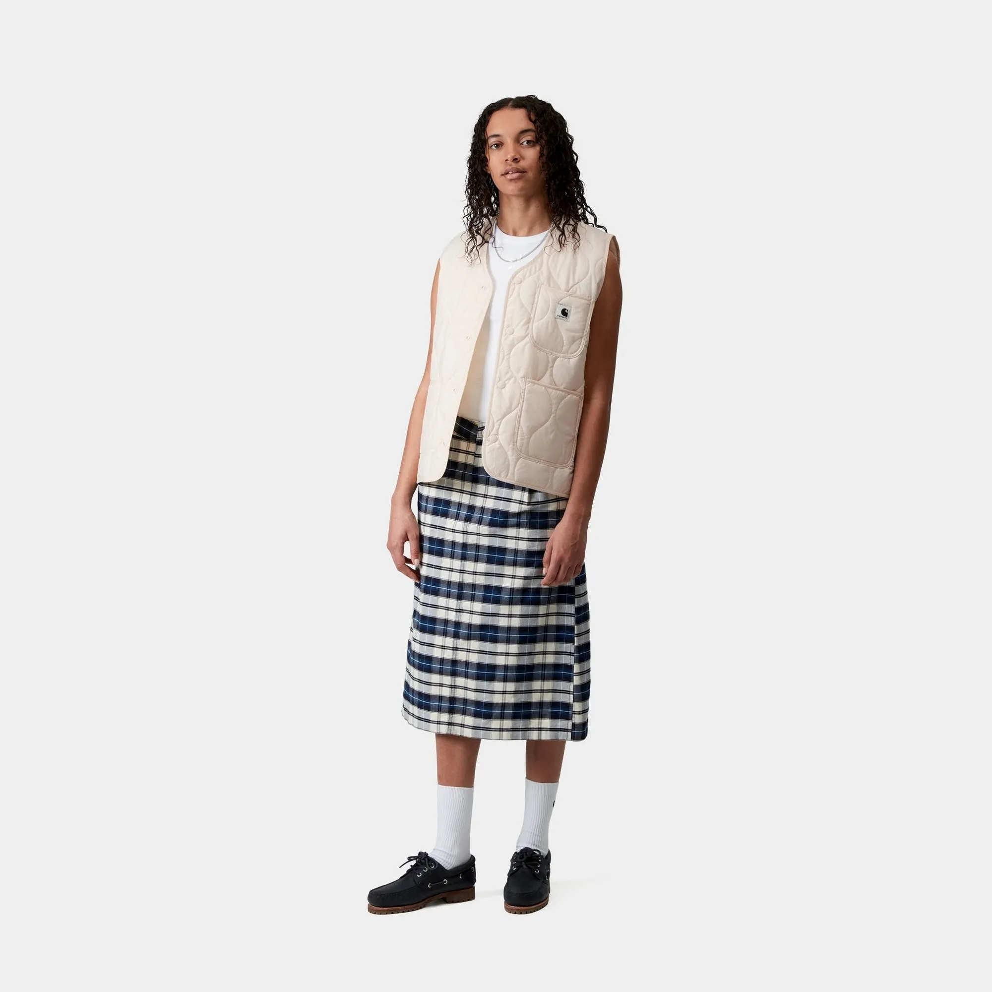 Womens Skyler Vest | Natural Carhartt WIP