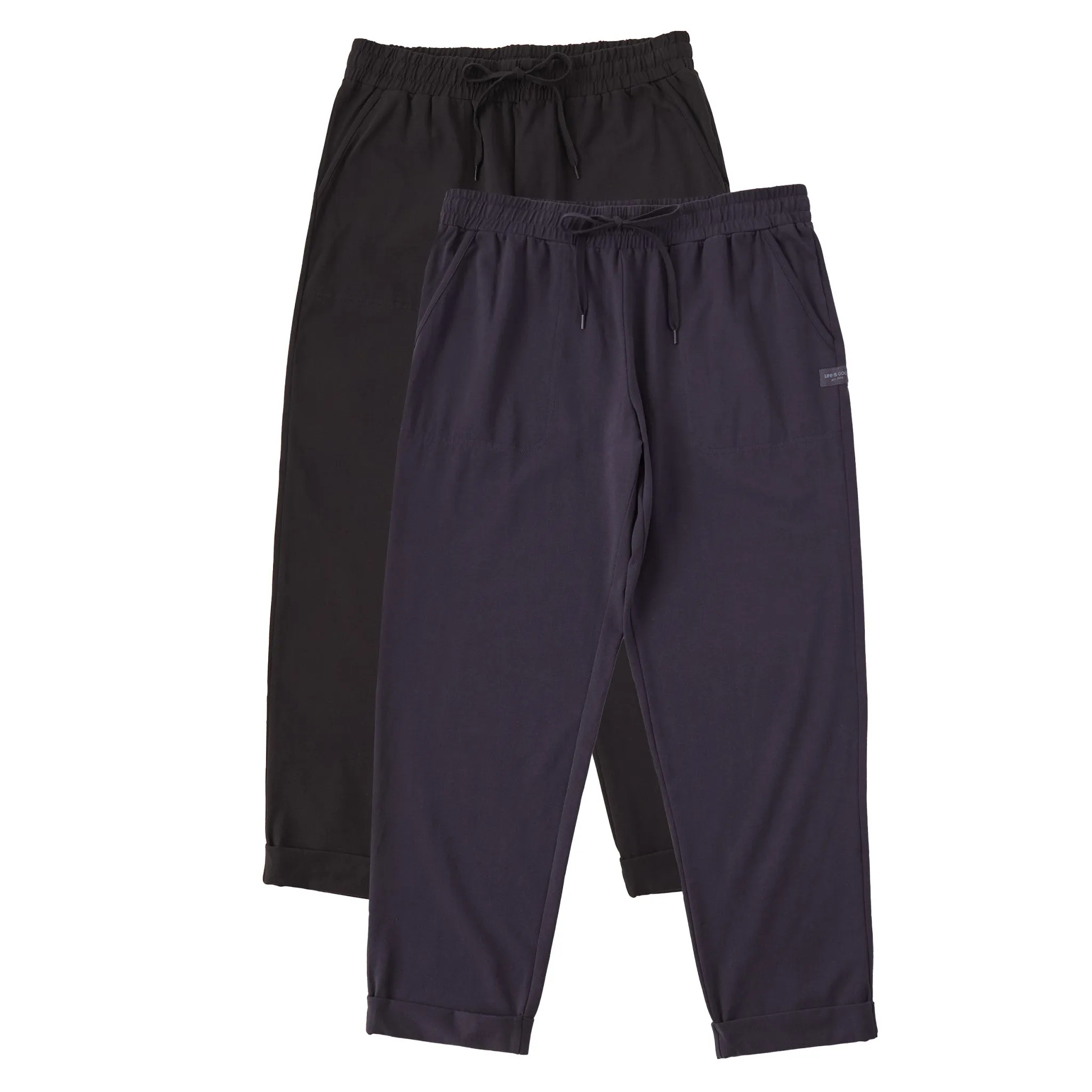 Womens Solid 2-Pack Crusher-FLEX Pant- Multi LIFE IS GOOD