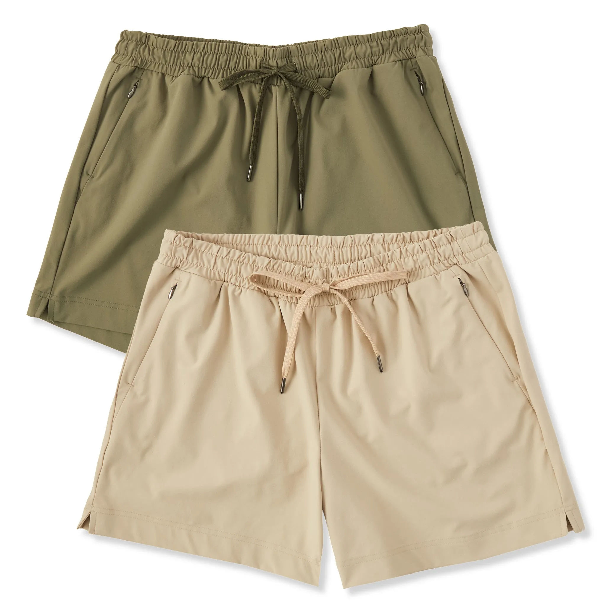 Womens Solid 2-Pack Everyday Short- Multi LIFE IS GOOD