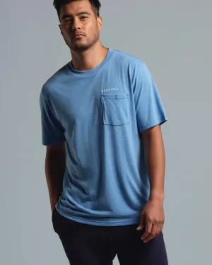 Wordmark SuperBlend Pocket T-Shirt Municipal