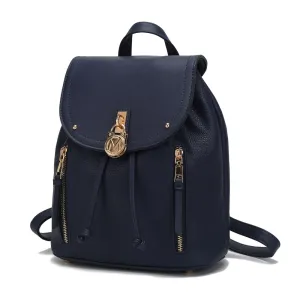 Xandria Vegan Leather Womens Backpack