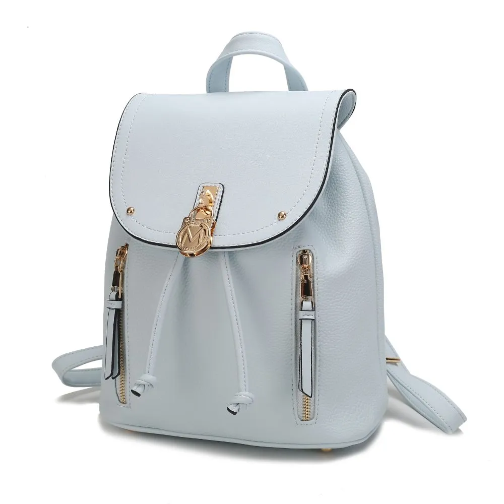 Xandria Vegan Leather Womens Backpack