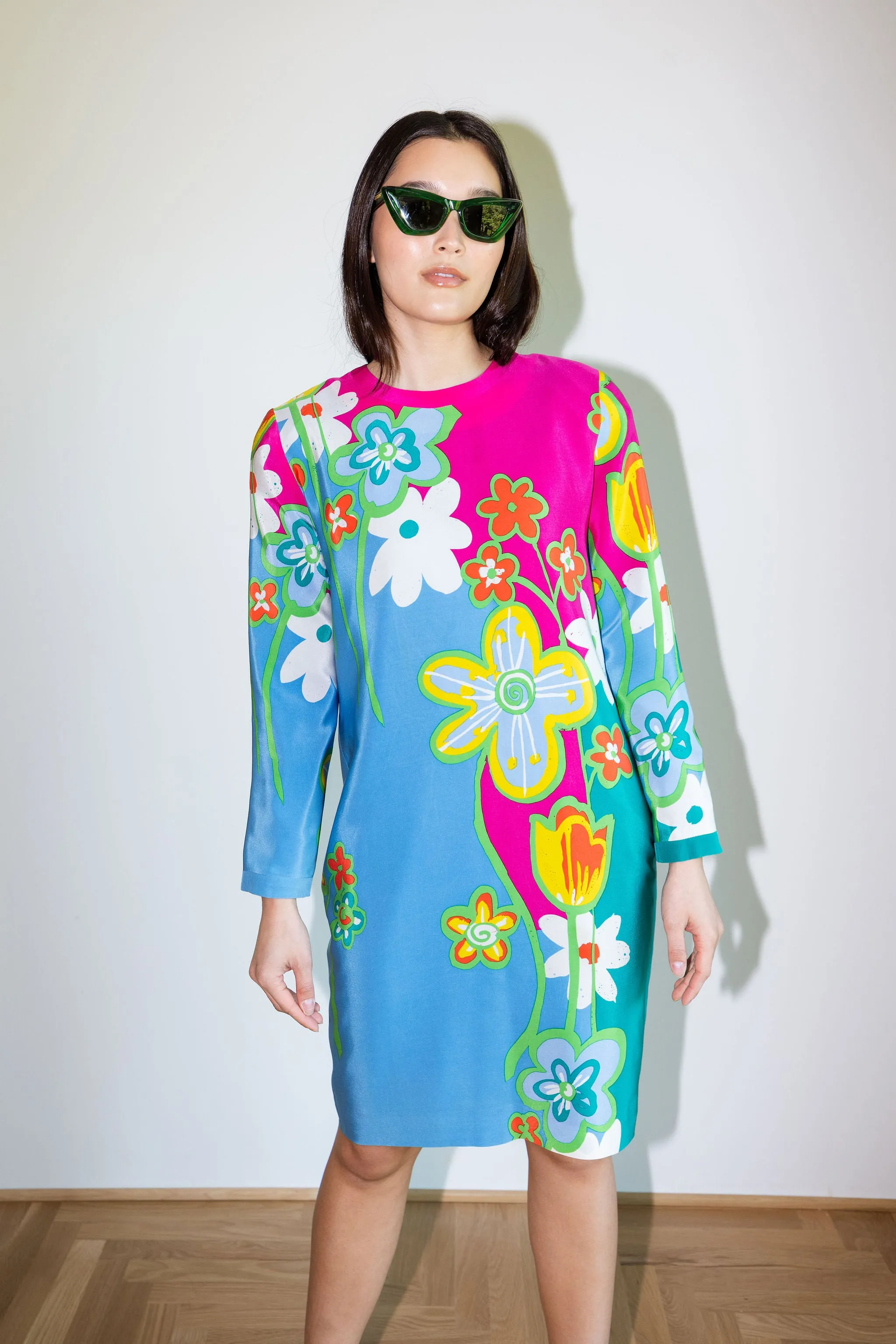 Yo Vintage Silk Dress (S)