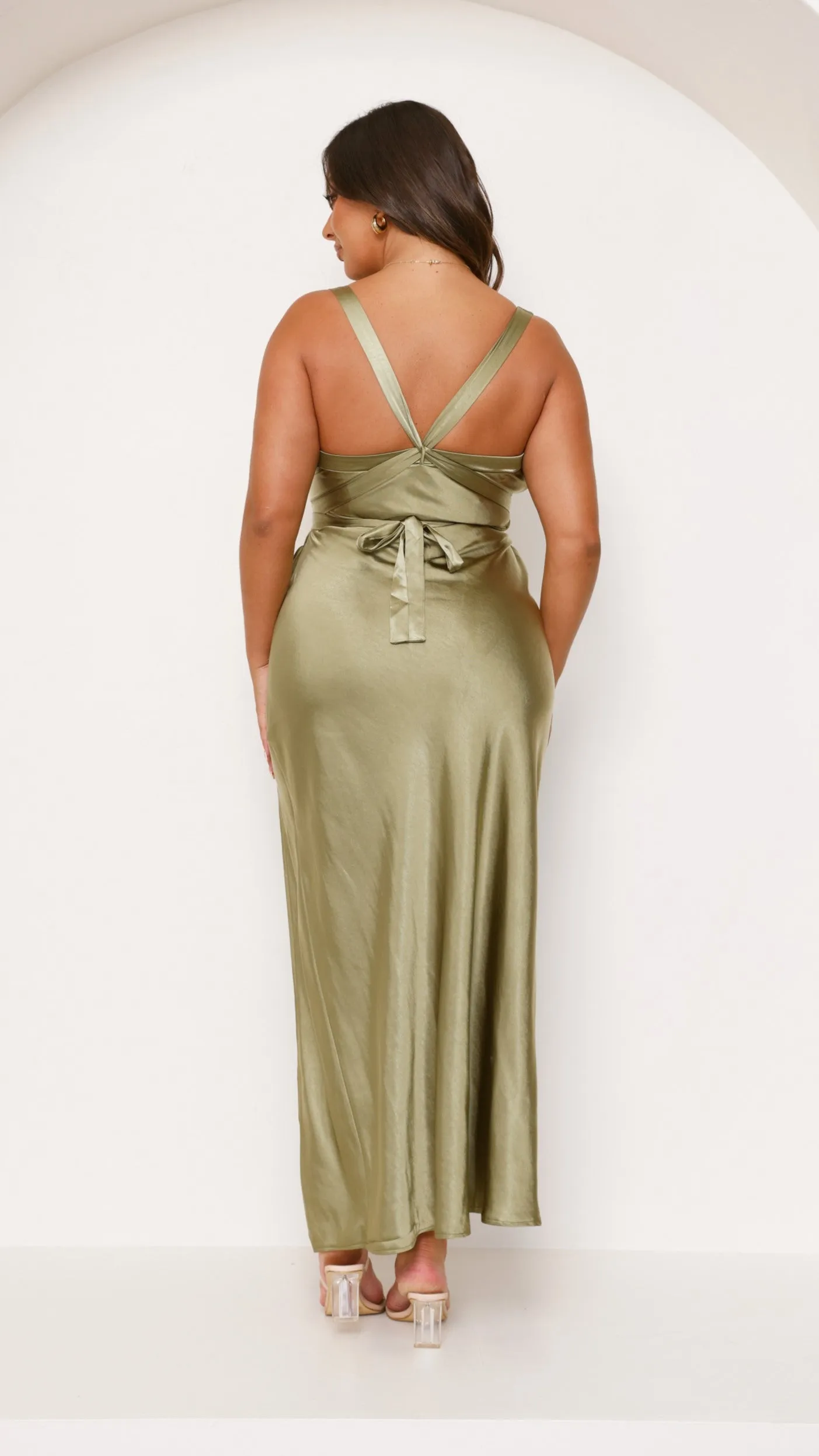 Zendaya Maxi Dress - Olive Billy J
