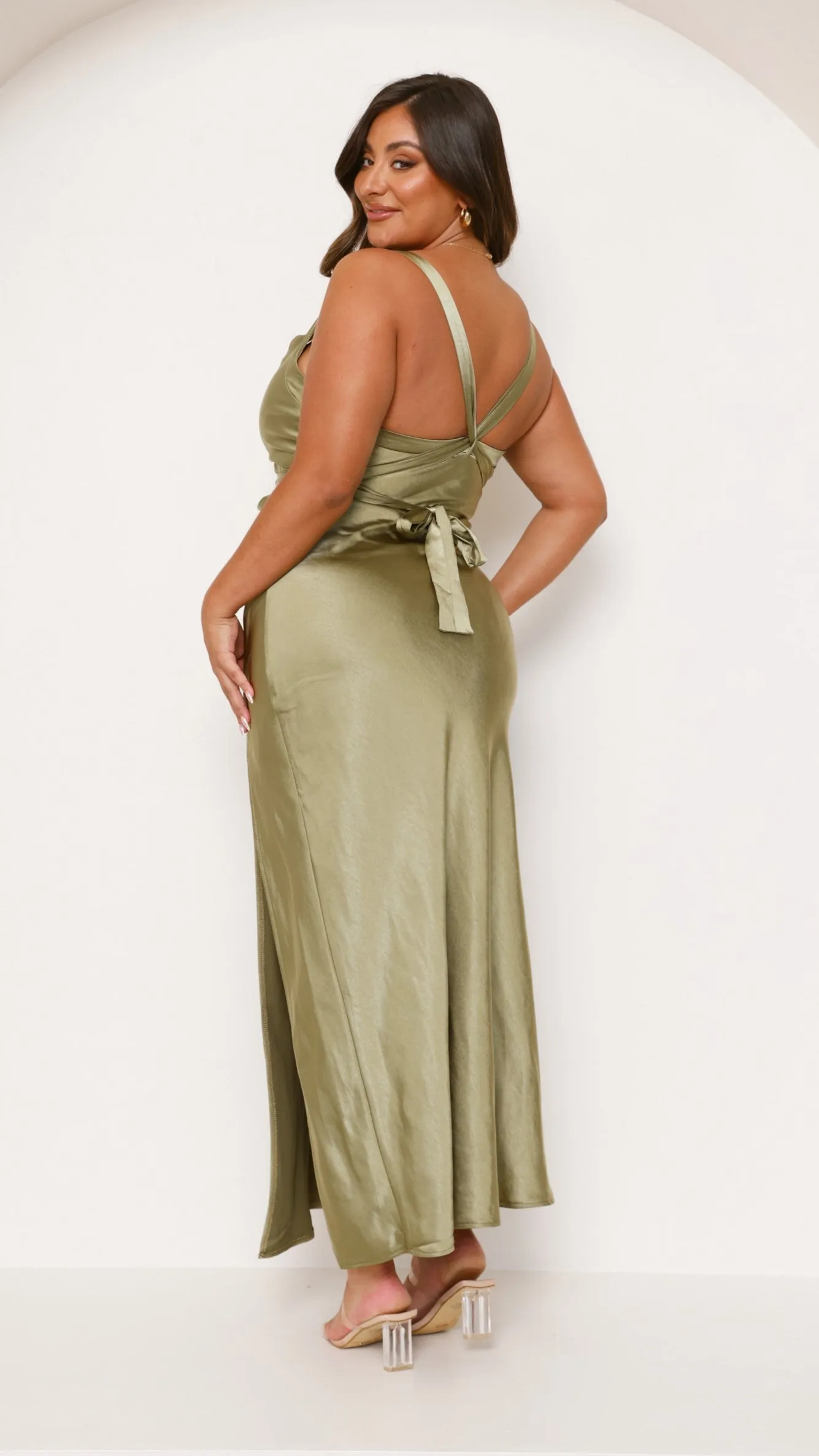 Zendaya Maxi Dress - Olive Billy J