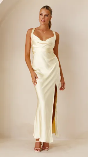 Zendaya Maxi Dress - Yellow Billy J