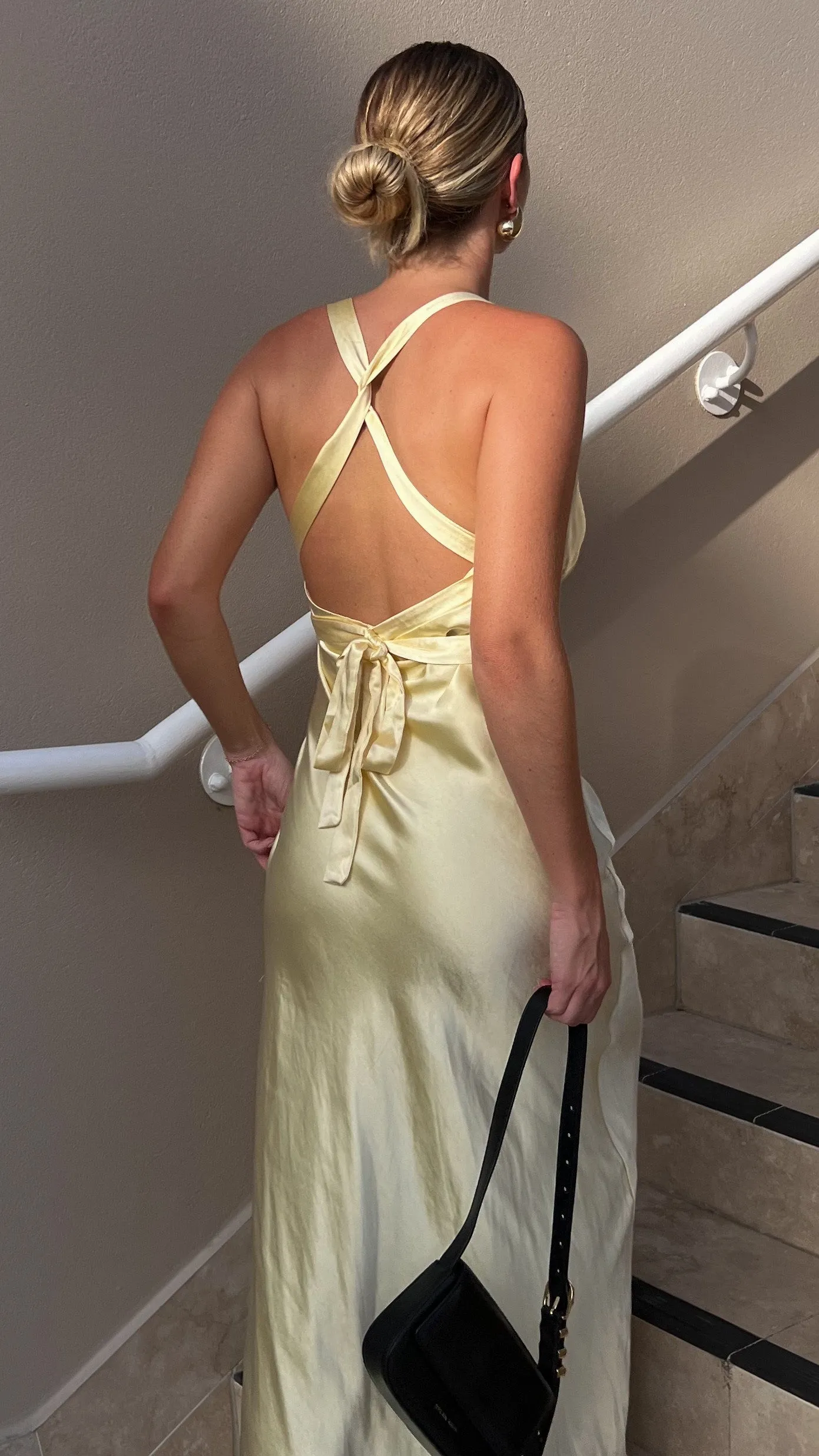 Zendaya Maxi Dress - Yellow Billy J