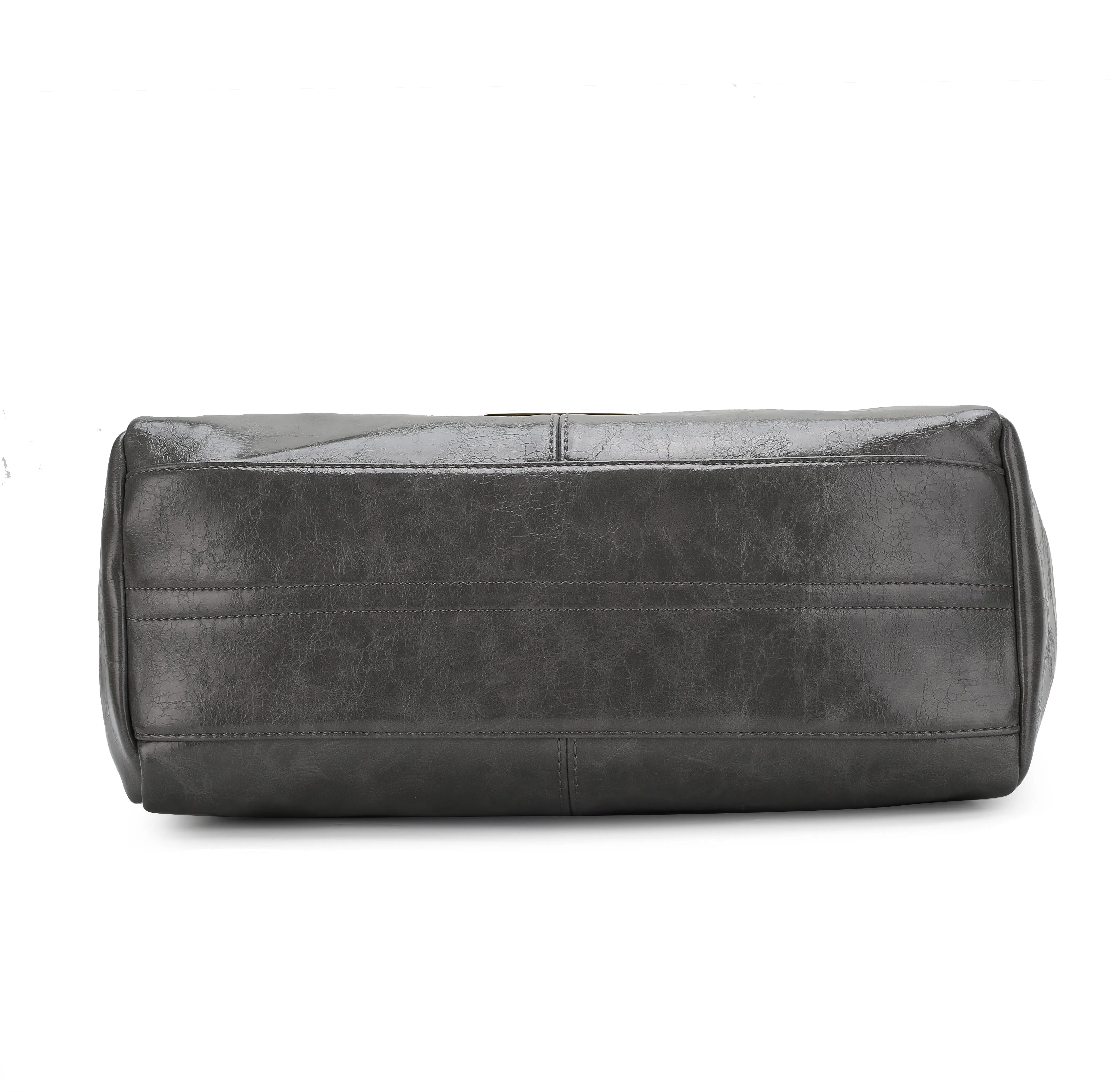 Zori Vegan Leather Womens Tote Bag with pouch and wallet -3 pieces